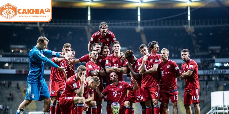 Bayern Munich với kỹ thuật điêu luyện